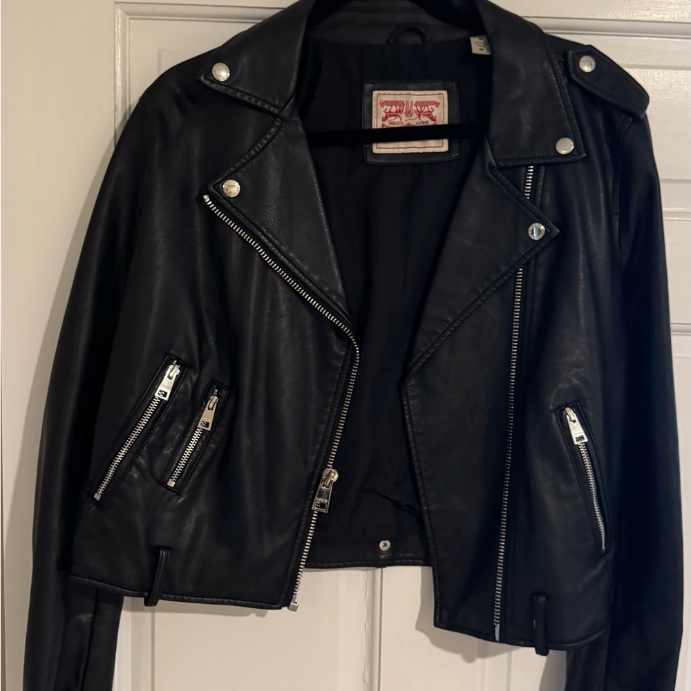 Levi’s Leather Biker Jacket